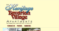 Desktop Screenshot of heritageandbavarian.com